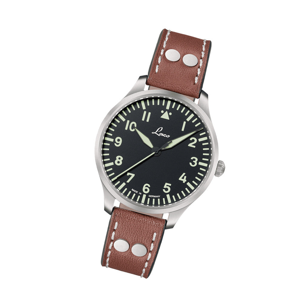 Laco Genf 40mm Pilot Quartz Watch #861807 — Long Island Watch