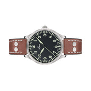 Laco Genf 40mm Pilot Quartz Watch #861807 side