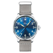 Laco 42mm Augsburg Blaue Stunde Automatic Pilot Watch #862100-2