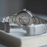 Laco 42mm Aachen Blaue Stunde Automatic Pilot Watch on Bracelet #862101.2MB