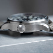 Laco 42mm Aachen Blaue Stunde Automatic Pilot Watch #862101.2
