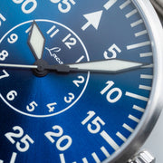 Laco 42mm Aachen Blaue Stunde Automatic Pilot Watch #862101.2