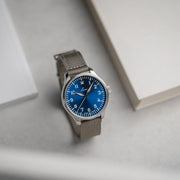 Laco 39mm Augsburg Blaue Stunde Automatic Pilot Watch #862102.2