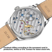 Laco Cuxhaven Manual Winding Navy Watch with AR Sapphire Crystal #862104.2