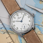 Laco Cuxhaven Manual Winding Navy Watch with AR Sapphire Crystal #862104.2