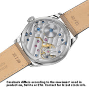 Laco Bremerhaven Manual Winding Navy Watch with AR Sapphire Crystal #862105.2