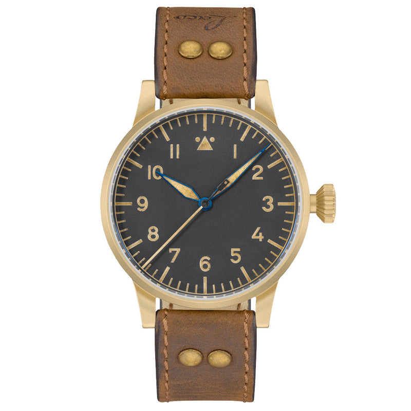 Laco Munster Bronze Type A Dial Swiss Automatic Pilot Watch with Sapphire Crystal #862149 zoom