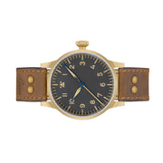Laco Munster Bronze Type A Dial Swiss Automatic Pilot Watch with Sapphire Crystal #862149 side