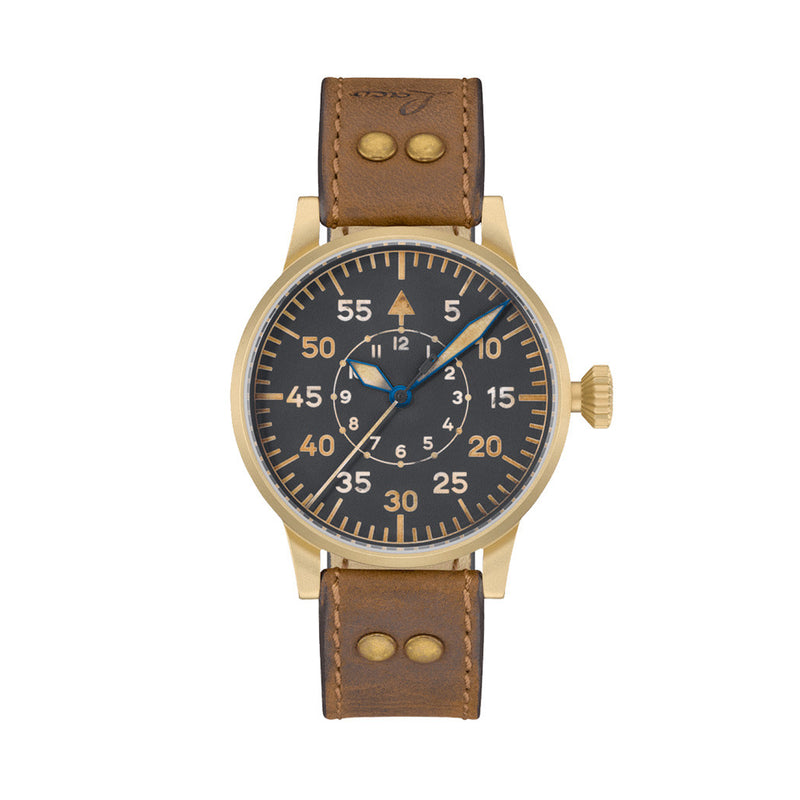 Laco Paderborn Bronze Type B Dial Swiss Automatic Pilot Watch with Sapphire Crystal #862150