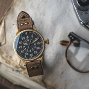 Laco Paderborn Bronze Type B Dial Swiss Automatic Pilot Watch with Sapphire Crystal #862150 lifestyle