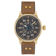 Laco Leipzig Bronze Type B Dial Swiss Mechanical Pilot Watch with Sapphire Crystal #862152 zoom