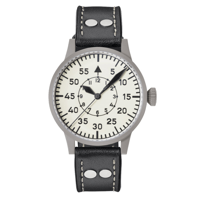 Laco Wien 39 Pilot watch, Swiss Automatic, Type-B Luminous Dial #862154 zoom