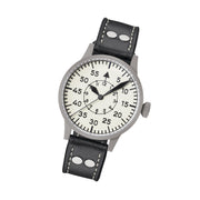 Laco Wien 39 Pilot watch, Swiss Automatic, Type-B Luminous Dial #862154 tilt