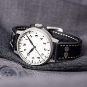 Laco Venedig 39 Pilot watch, Swiss Automatic, Type-A Luminous Dial #862155 lifestyle