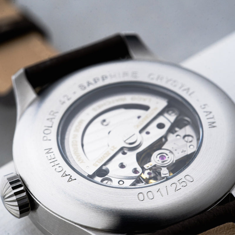 Laco Limited Edition Augsburg Polar 42mm type A Flieger #862156 back