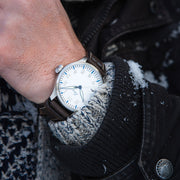 Laco Limited Edition Augsburg Polar 42mm type A Flieger #862156 wrist
