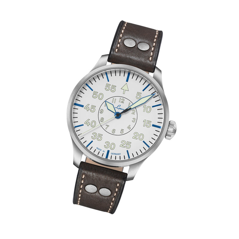Laco Limited Edition Aachen Polar 42mm Type B Flieger #862157 tilt