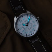 Laco Limited Edition Aachen Polar 42mm Type B Flieger #862157 lume