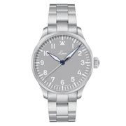 Laco Augsburg Gray 42 Type A Dial Automatic Pilot Watch with Sapphire Crystal #862158.MB zoom