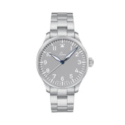 Laco Augsburg Gray 42 Type A Dial Automatic Pilot Watch with Sapphire Crystal #862158.MB
