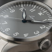 Laco Augsburg Gray 42 Type A Dial Automatic Pilot Watch with Sapphire Crystal #862158.MB lifestyle
