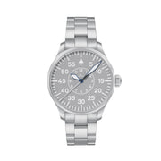 Laco Aachen Gray 42 Type B Dial Automatic Pilot Watch with Sapphire Crystal #862159.MB