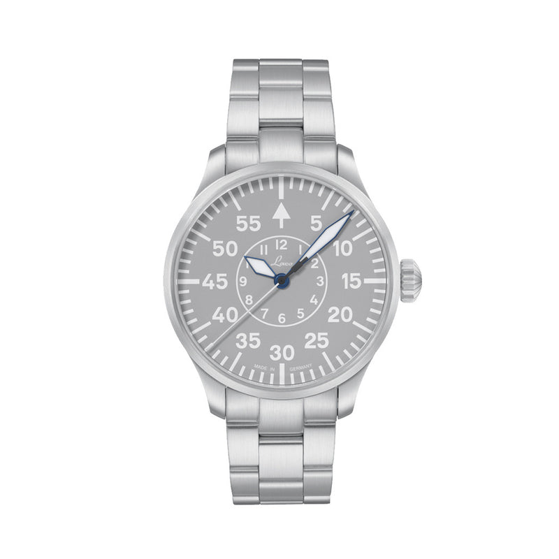 Laco Aachen Gray 42 Type B Dial Automatic Pilot Watch with Sapphire Crystal #862159.MB