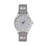 Laco Aachen Gray 39 Type B Dial Automatic Pilot Watch with Sapphire Crystal #862162