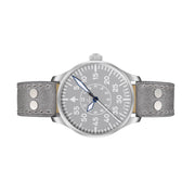 Laco Aachen Gray 39 Type B Dial Automatic Pilot Watch with Sapphire Crystal #862162 side