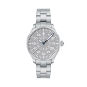 Laco Aachen Gray 39 Type B Dial Automatic Pilot Watch with Sapphire Crystal #862162.MB