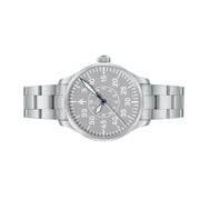 Laco Aachen Gray 39 Type B Dial Automatic Pilot Watch with Sapphire Crystal #862162.MB side