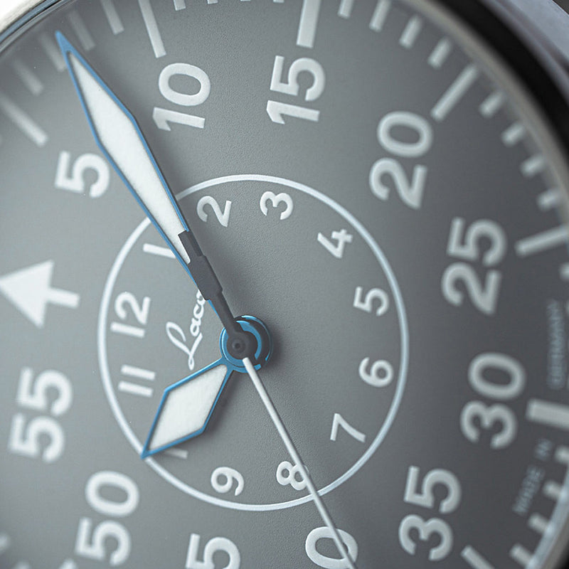 Laco Aachen Gray 39 Type B Dial Automatic Pilot Watch with Sapphire Crystal #862162.MB lifestyle