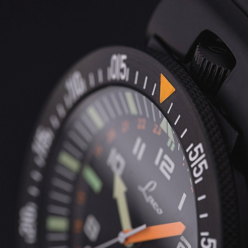Laco Squad Atacama Quartz GMT Tactical Dive Watch #862163