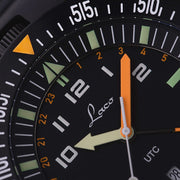 Laco Squad Atacama Quartz GMT Tactical Dive Watch #862163