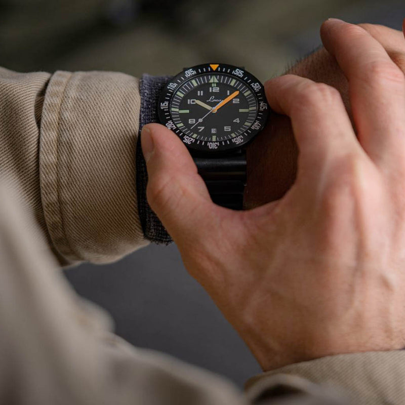 Laco Squad Atacama 3 Tactical Dive Watch with Black PVD Case #861632.3