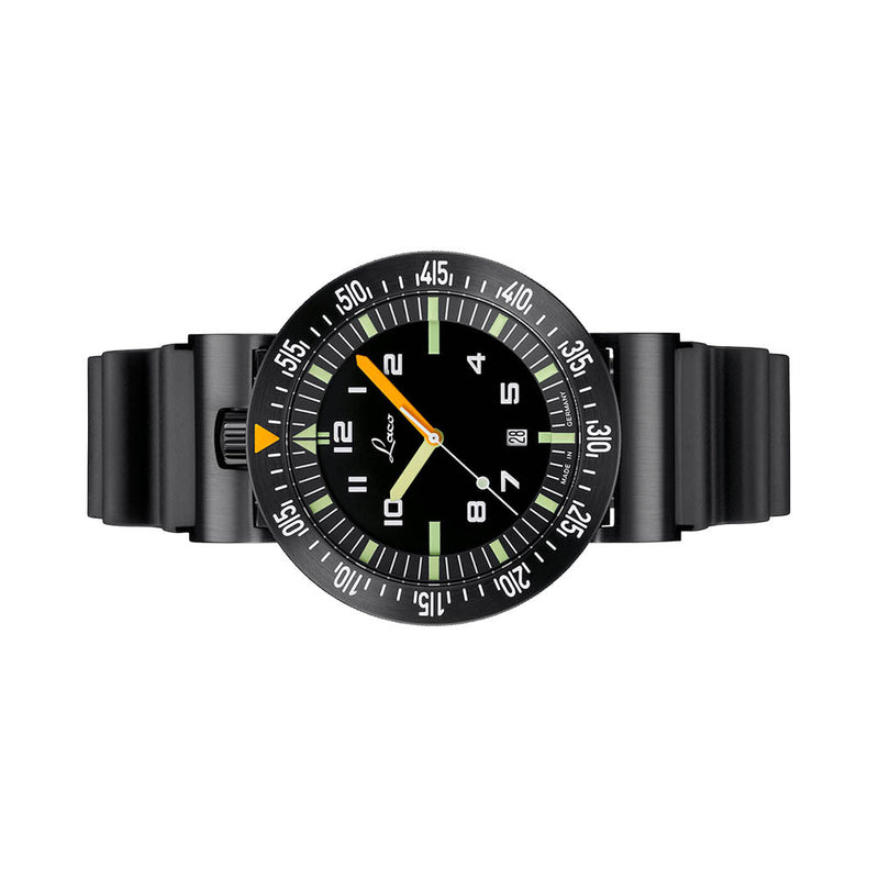 Laco Squad Atacama 3 Tactical Dive Watch with Black PVD Case #861632.3