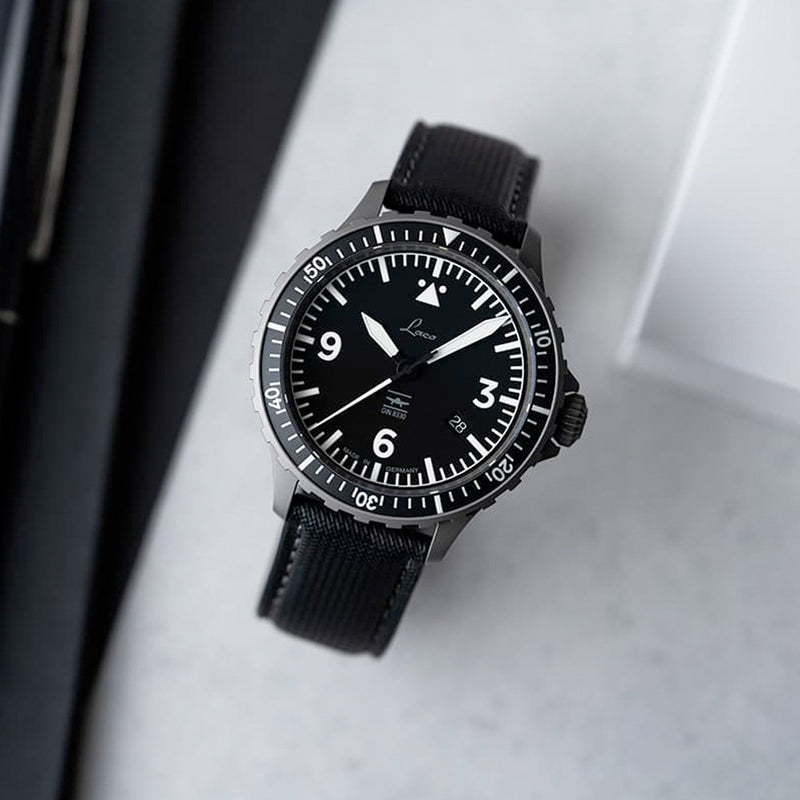 Laco Hamburg DIN 8330 Automatic Pilot Watch #862164