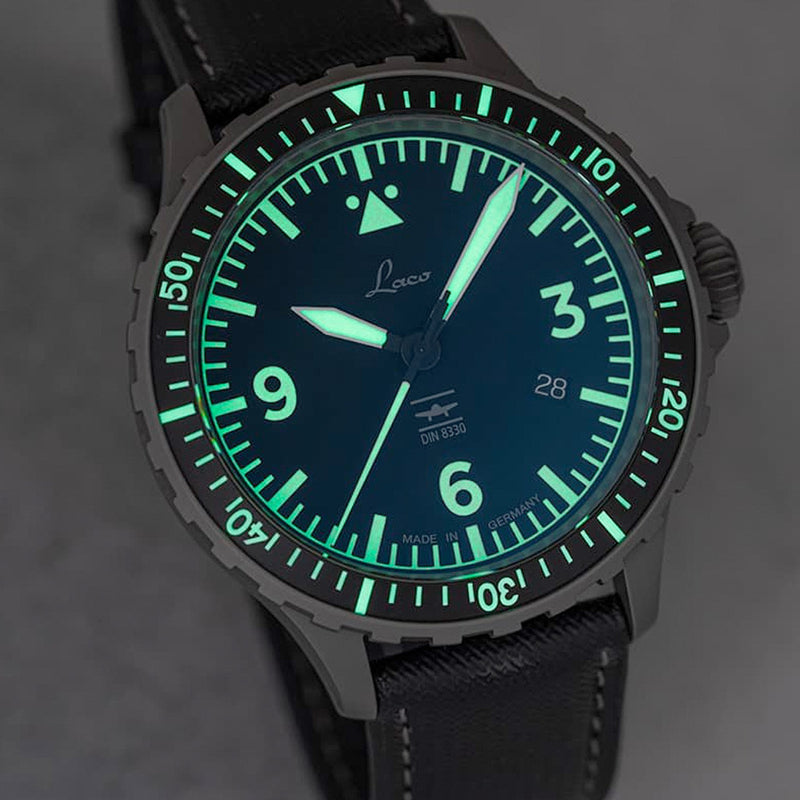 Laco Hamburg DIN 8330 Automatic Pilot Watch #862164