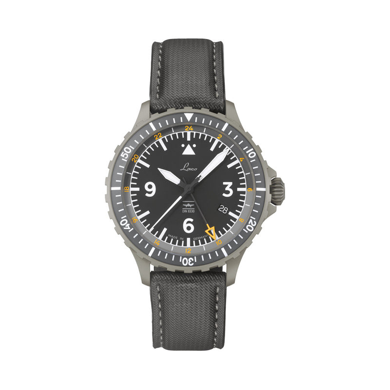 Laco Hamburg GMT DIN 8330 Automatic Pilot Watch #862165