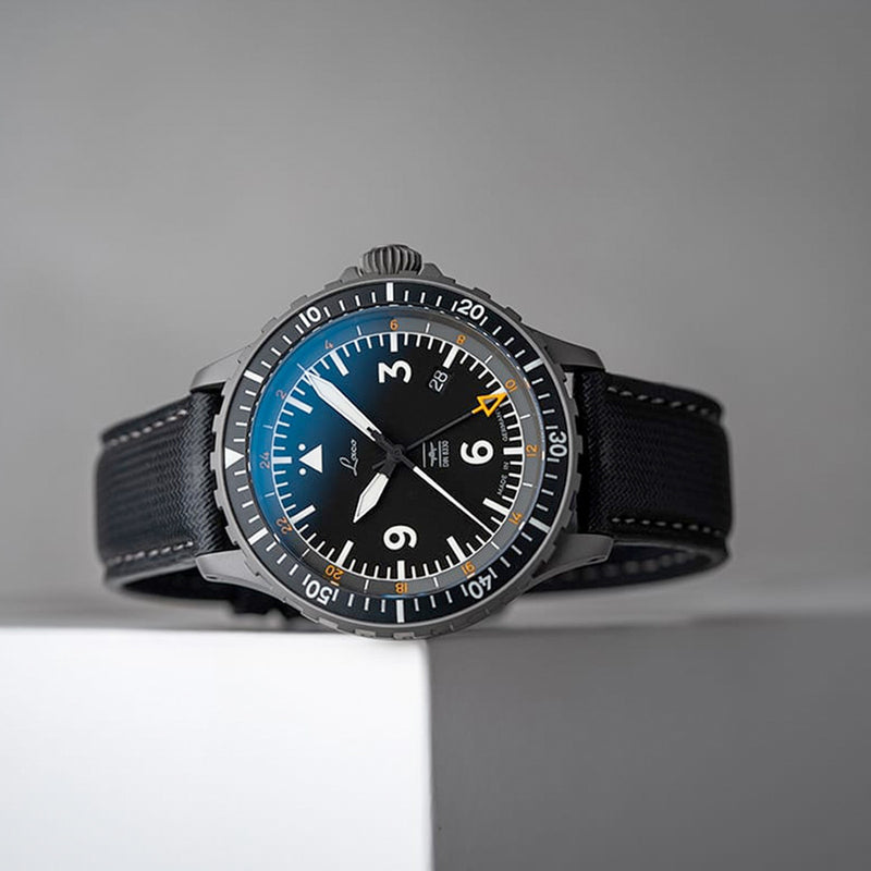 Laco Hamburg GMT DIN 8330 Automatic Pilot Watch #862165