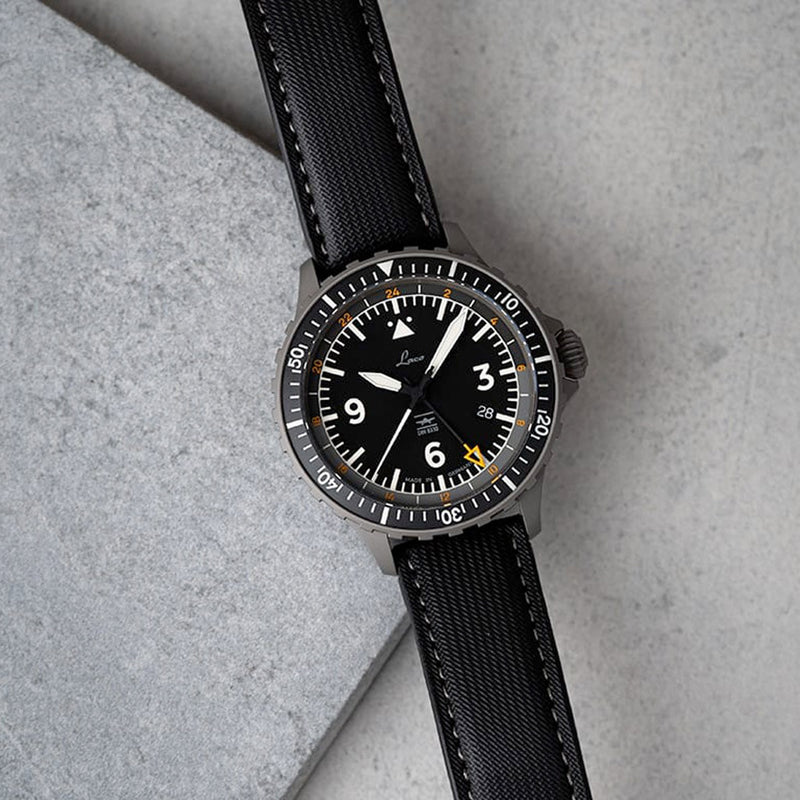 Laco Hamburg GMT DIN 8330 Automatic Pilot Watch #862165