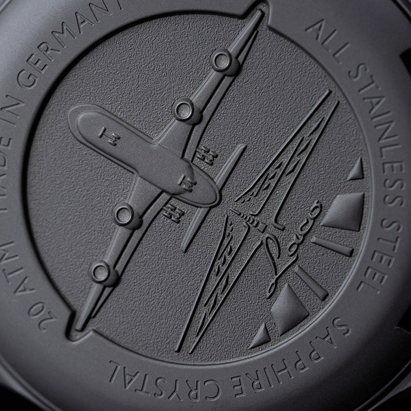 Laco Hamburg GMT DIN 8330 Automatic Pilot Watch #862165