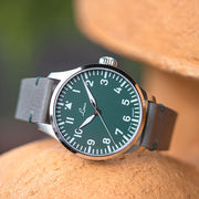 Laco Limited Edition Augsburn Grun 42mm Watch #862178