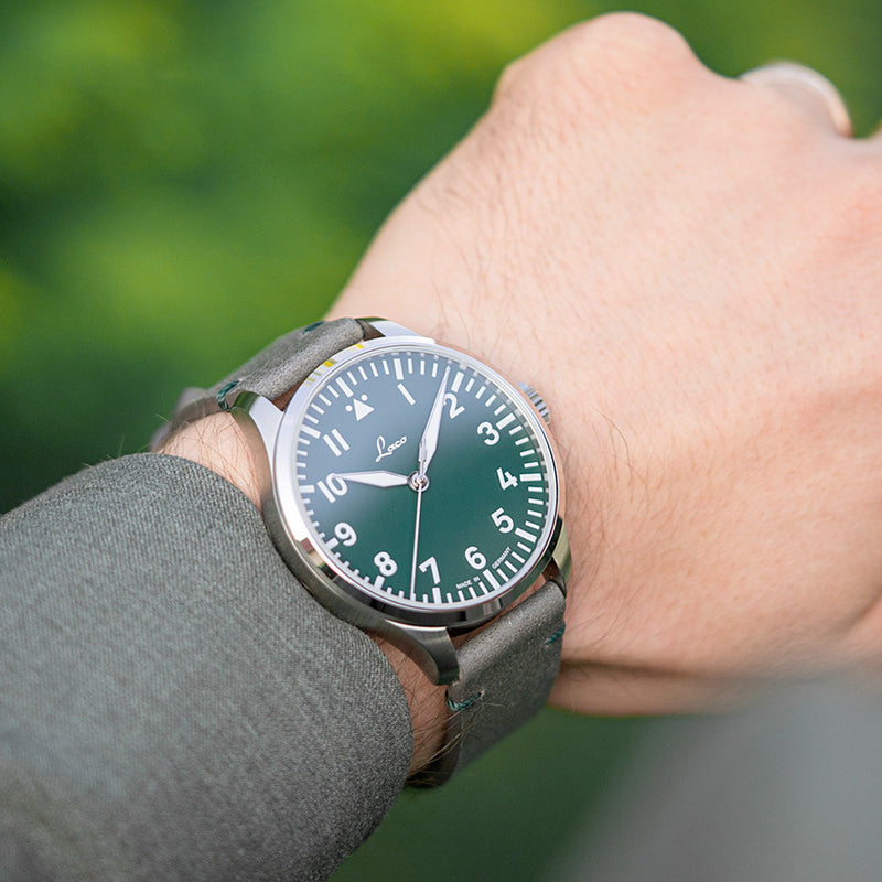 Laco Limited Edition Augsburn Grun 42mm Watch #862178