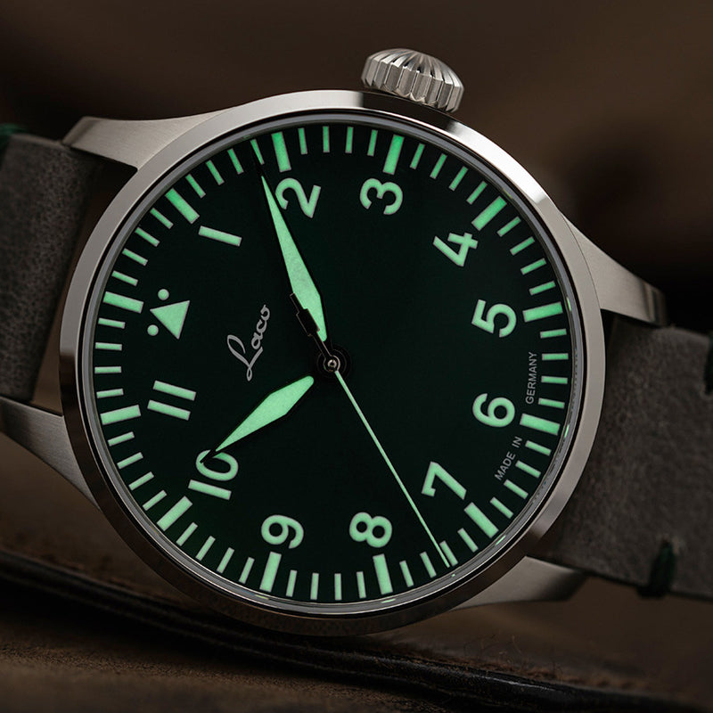 Laco Limited Edition Augsburn Grun 42mm Watch #862178