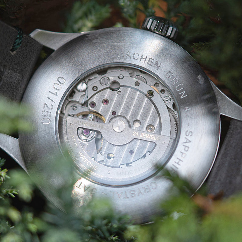 Laco Limited Edition Aachen Grun 42mm Watch #862179