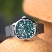 Laco Limited Edition Aachen Grun 42mm Watch #862179