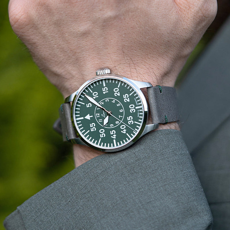 Laco Limited Edition Aachen Grun 42mm Watch #862179