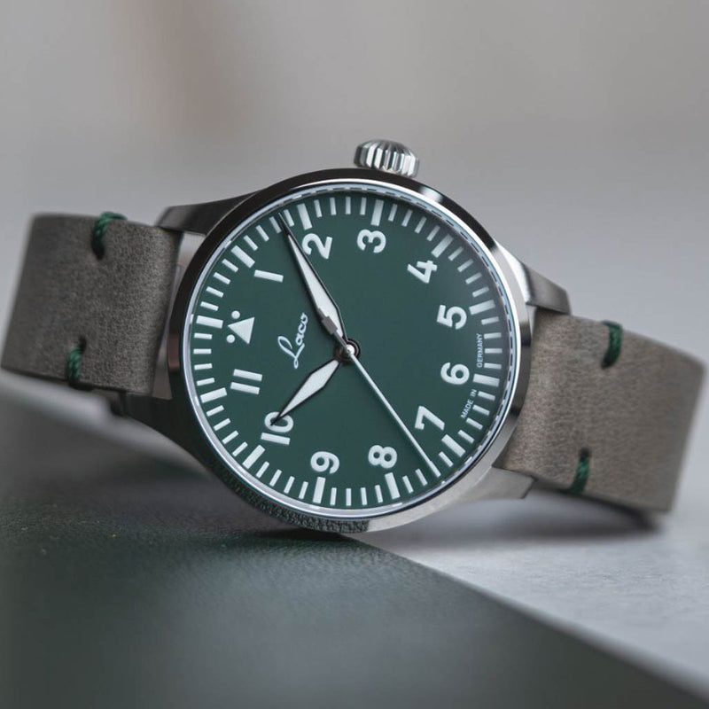 Laco Limited Edition Augsburg Grun 39mm Watch #862189