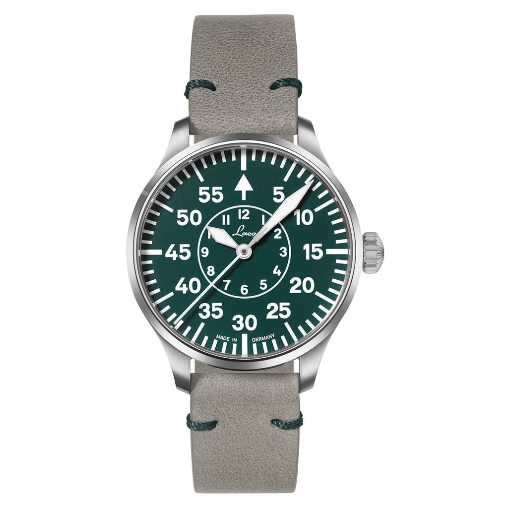 Laco Limited Edition Aachen Grun 39mm Watch #862190 — Long Island